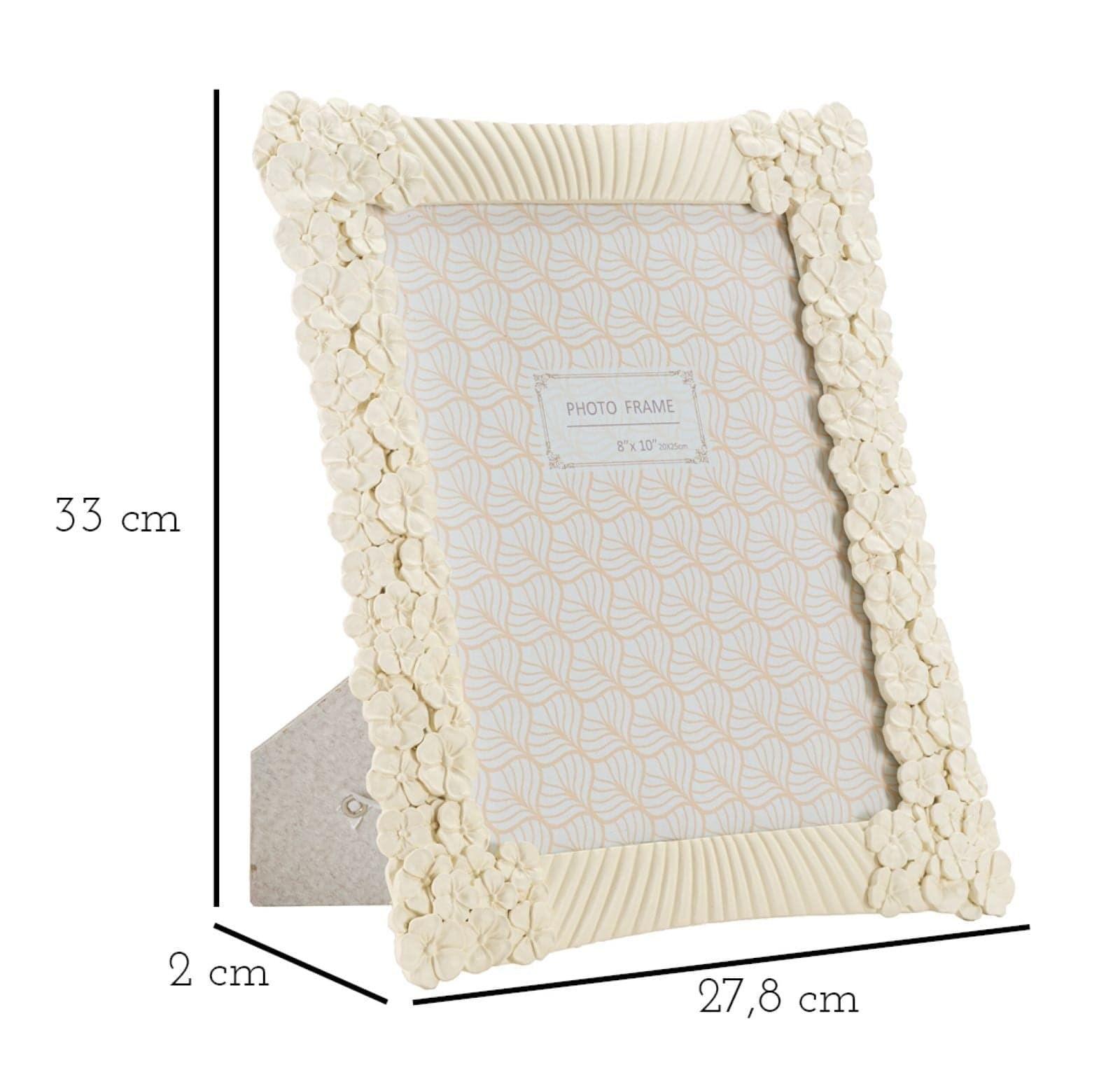 Cornice Cempalk Cm 27,8X2X33 (Misura Interna Cm 20X25) in Cornici da parete e da tavolo Led Mall Home - Napoli, commercioVirtuoso.it