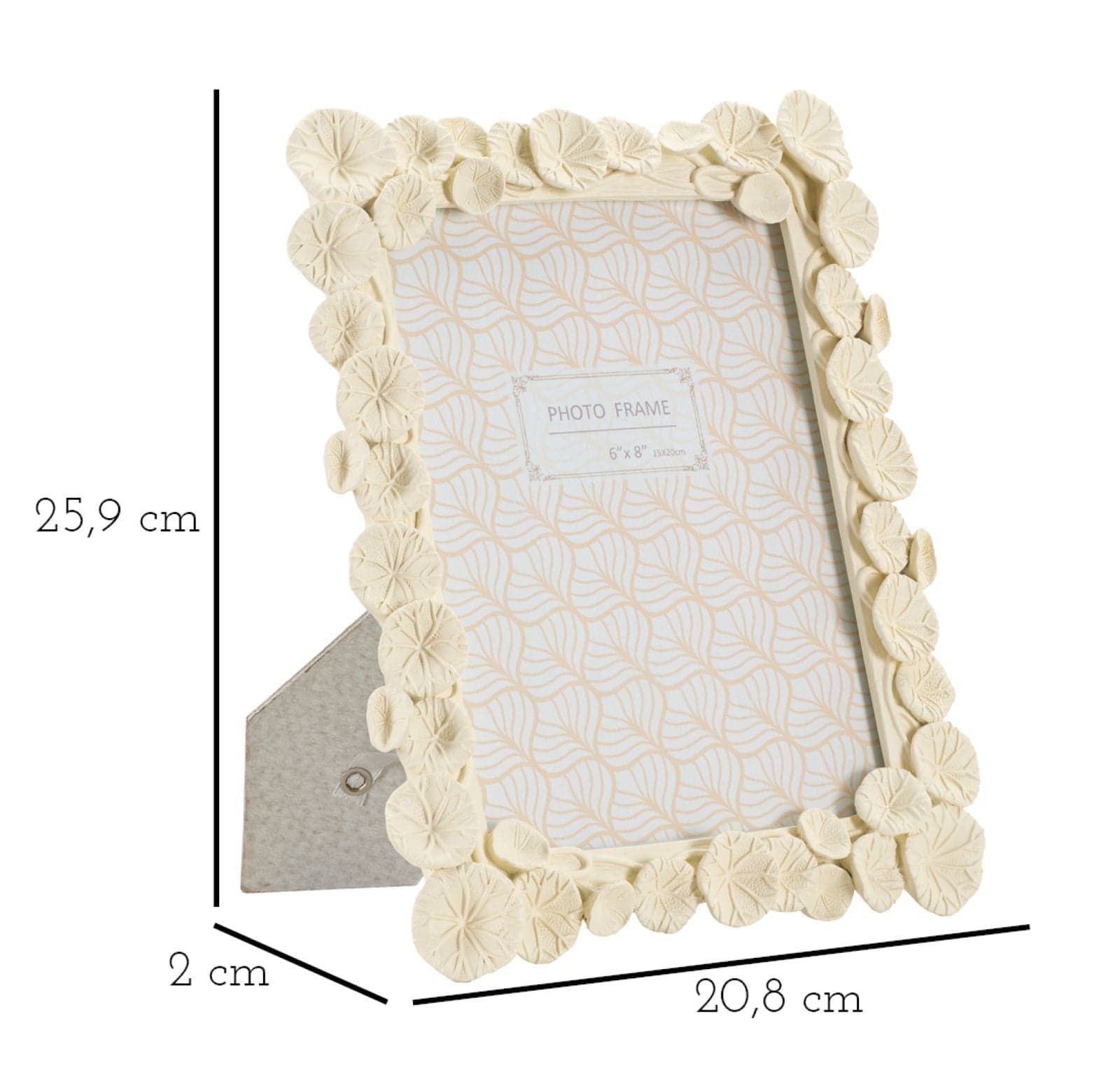 Cornice Lotus Cm 20,8X2X25,9 (Misura Interna Cm 15X20) in Cornici per poster Led Mall Home - Napoli, commercioVirtuoso.it