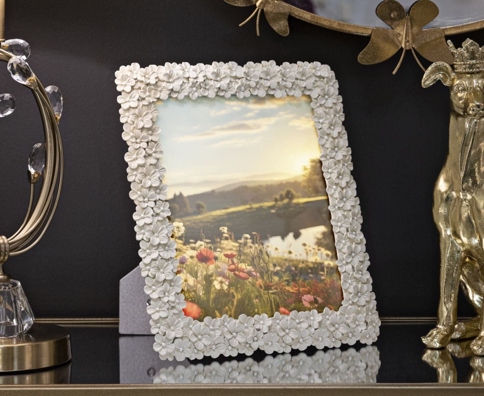 Cornice Gaspy Cm 26,5X2X31,5 (Misura Interna Cm 20X25) in Cornici da parete e da tavolo Led Mall Home - Napoli, commercioVirtuoso.it
