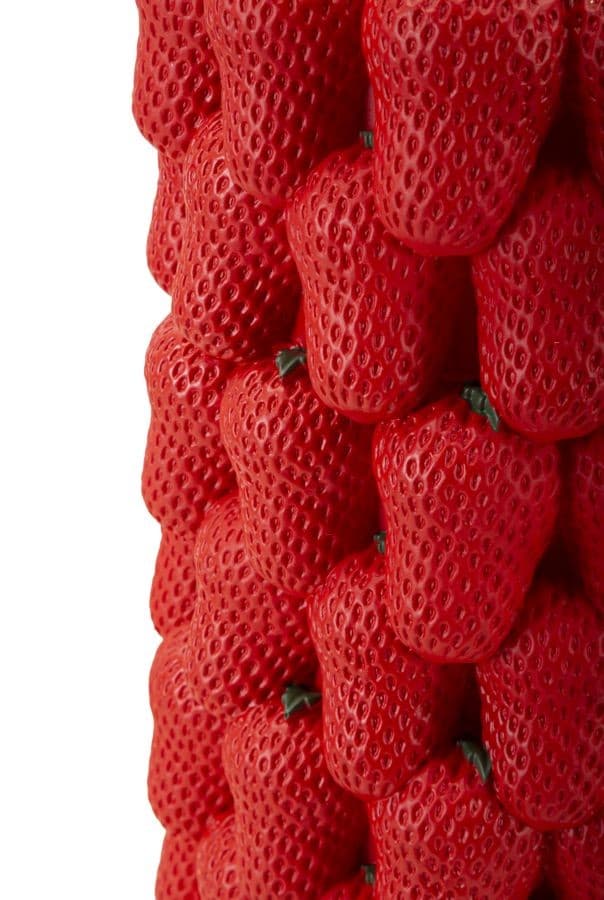 Vaso Strawberry Cm Ø 20X32 in Vasi tradizionali Led Mall Home - Napoli, commercioVirtuoso.it