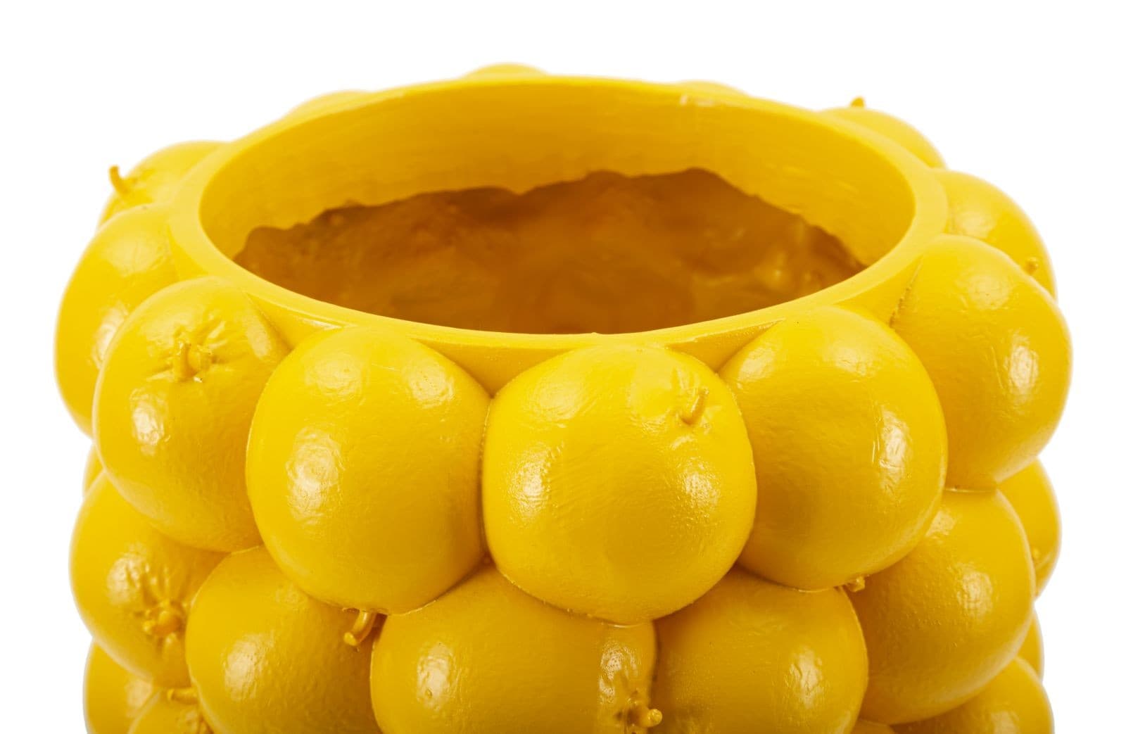 Vaso Lemons Cm Ø 21X28 in Vasi tradizionali Led Mall Home - Napoli, commercioVirtuoso.it