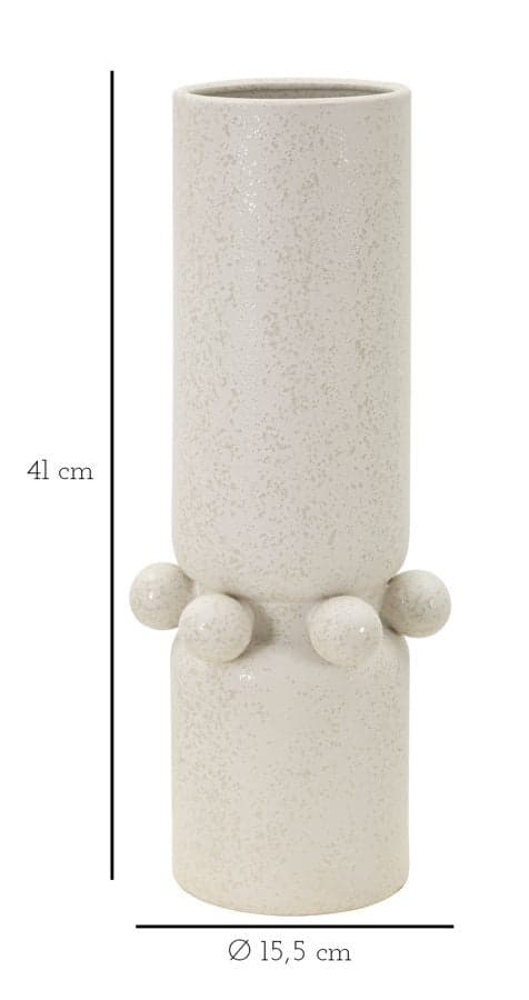 Vaso Ceramica Bubbles Cm Ø 15,5X41 in Vasi tradizionali Led Mall Home - Napoli, commercioVirtuoso.it