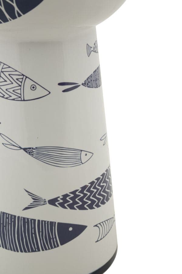 Vaso Ceramica Fish Tall Cm Ø 14X38,5 in Vasi tradizionali Led Mall Home - Napoli, commercioVirtuoso.it