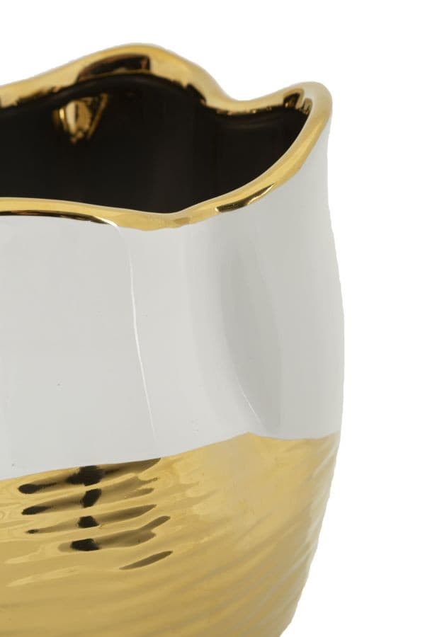 Vaso Ceramica Lux Cm Ø 20X25 in Vasi tradizionali Led Mall Home - Napoli, commercioVirtuoso.it