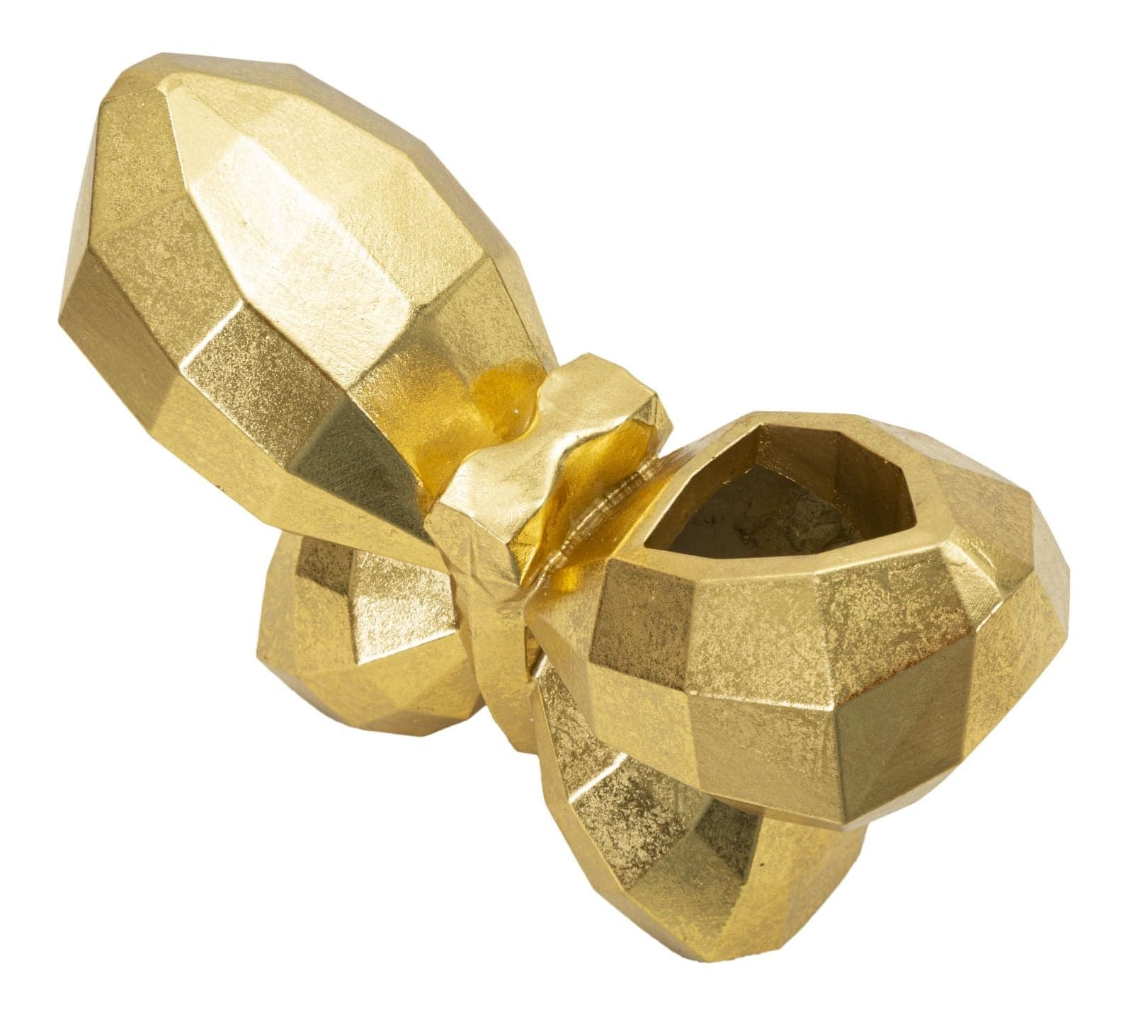 Vaso Butterfly Gold Cm 22,5X8X15 in Vasi Led Mall Home - Napoli, commercioVirtuoso.it
