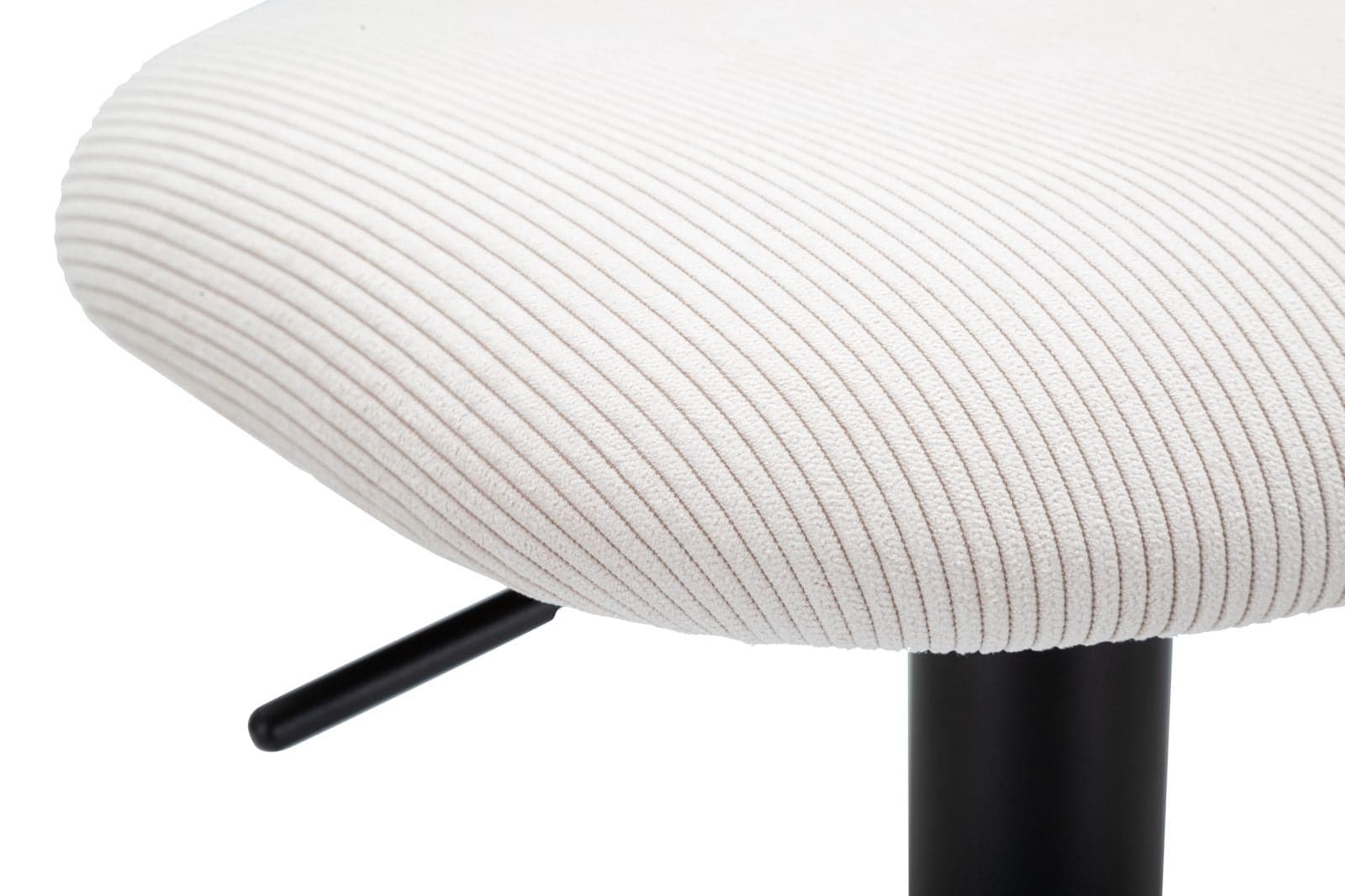 Sgabello Bar Light Bianco Cm 41X47,5X85-106,5(Seduta Cm 61-83) in Sgabelli da bar Led Mall Home - Napoli, commercioVirtuoso.it