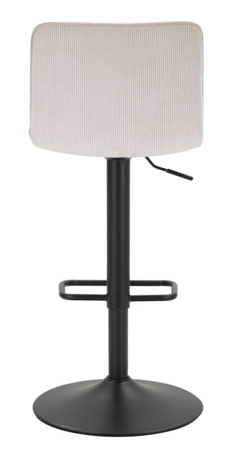 Sgabello Bar High Bianco Cm 43X49,5X85,5-107(Seduta Cm 61-82,5) in Sgabelli da bar Led Mall Home - Napoli, commercioVirtuoso.it