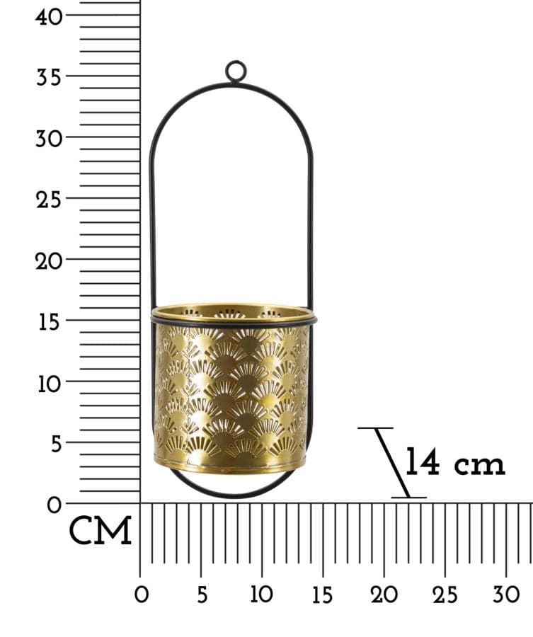 P/Vaso Di Da Muro Hong Cm 14X14X37 in Vasi pensili Led Mall Home - Napoli, commercioVirtuoso.it