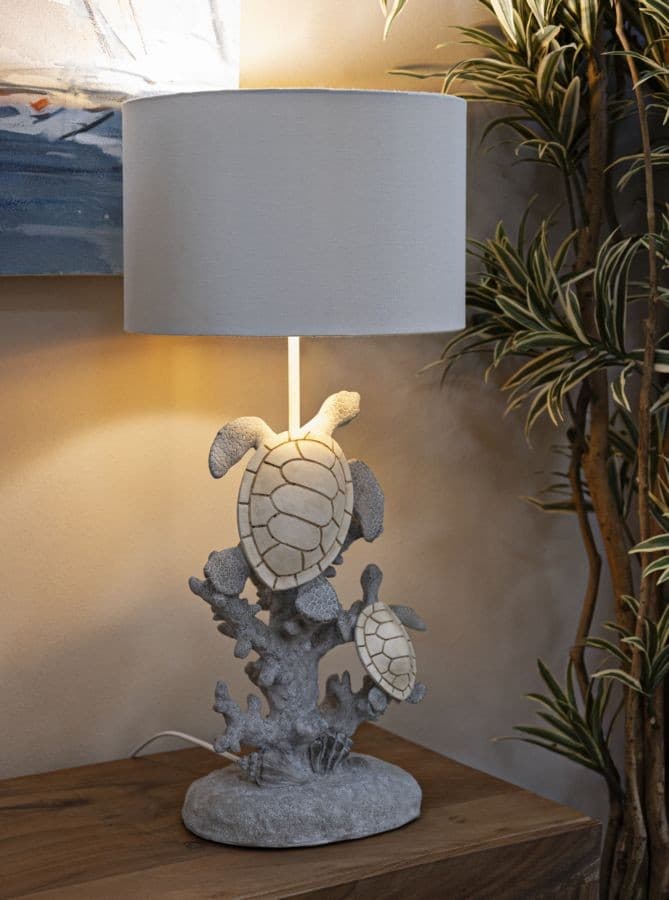Lampada Da Tavolo Tartarughe Cm Ø 30,5X63,5 in Lampade riscaldanti Led Mall Home - Napoli, commercioVirtuoso.it
