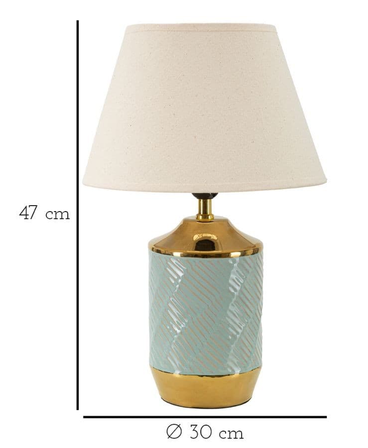 Lampada Da Tavolo Cape Town Cm Ø 30X47 in Lampade da tavolo e abat-jour Led Mall Home - Napoli, commercioVirtuoso.it