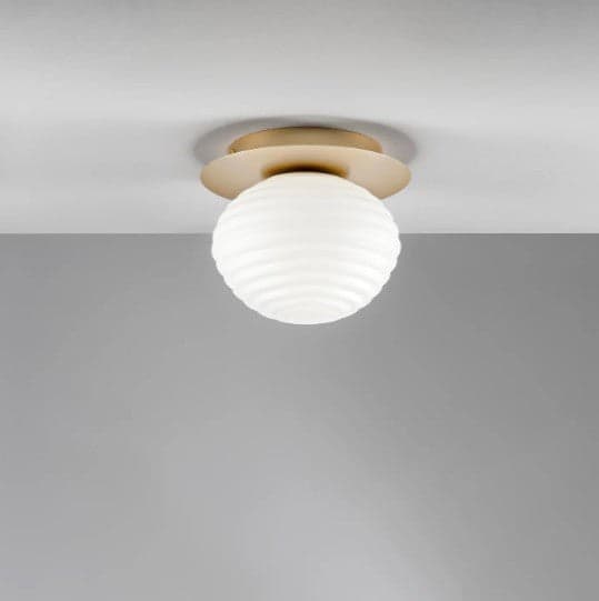 Plafoniera Oro 1Xe27 20X17X15Cm in Plafoniere Led Mall Home - Napoli, commercioVirtuoso.it