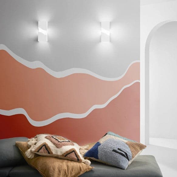 Applique in gesso verniciabile 2XG9 28X12X7cm in Applique Led Mall Home - Napoli, commercioVirtuoso.it