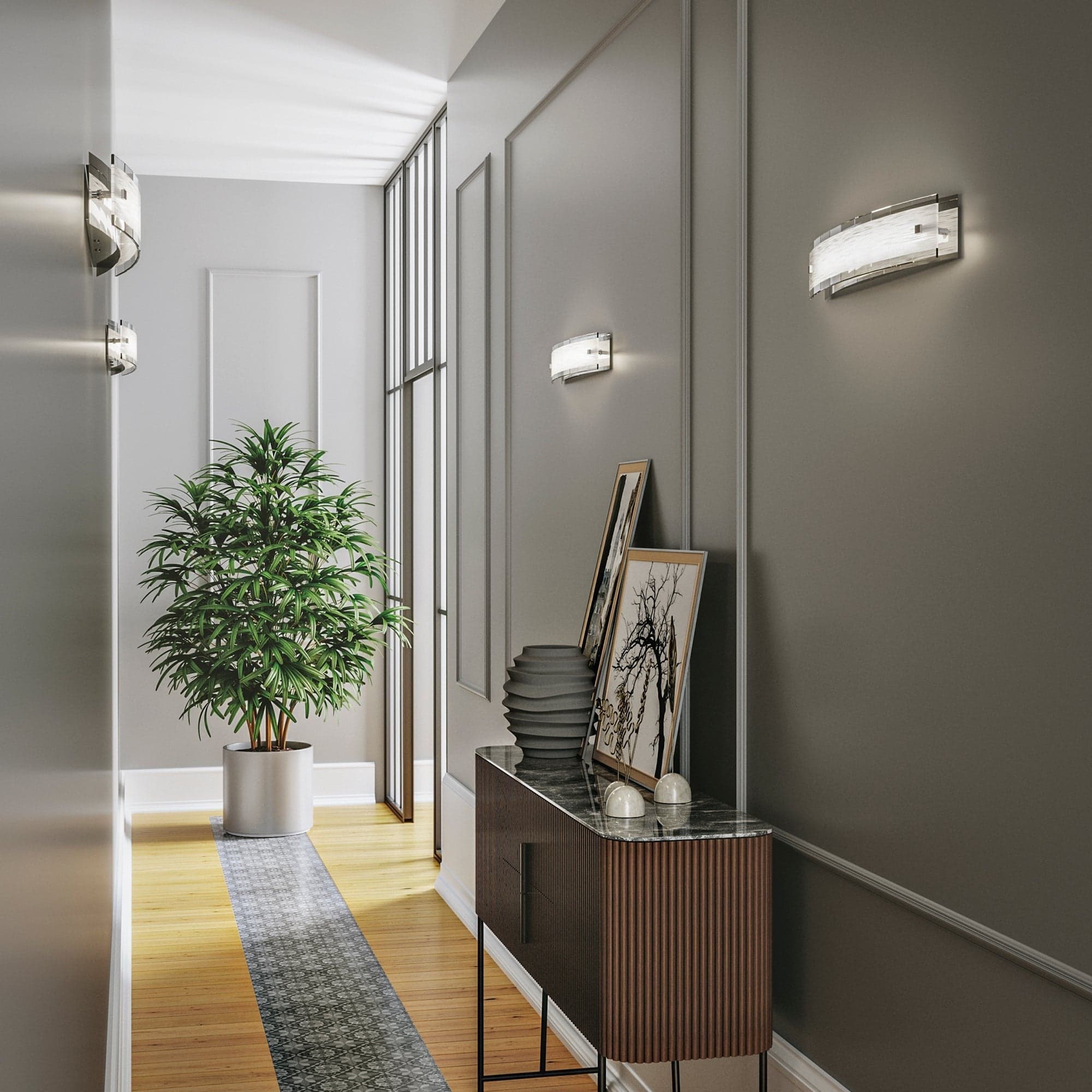 Applique Led 48X9X6,5 CM in Applique Led Mall Home - Napoli, commercioVirtuoso.it