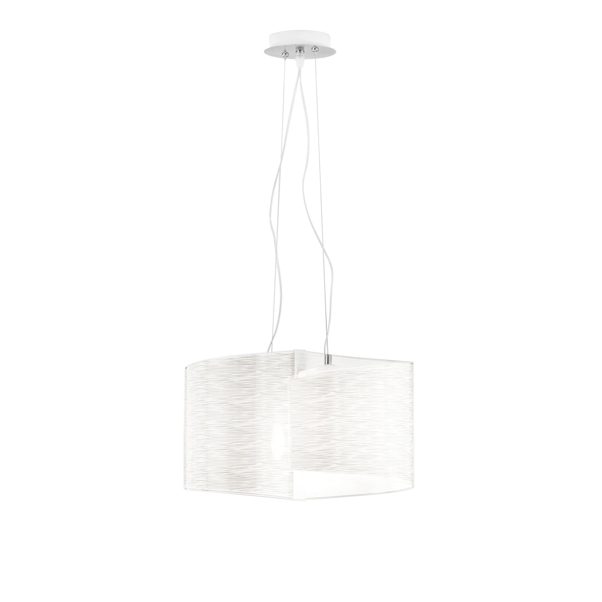 Lampadario a sospensione in vetro decorato 125X45X25 CM in Lampade a sospensione Led Mall Home - Napoli, commercioVirtuoso.it