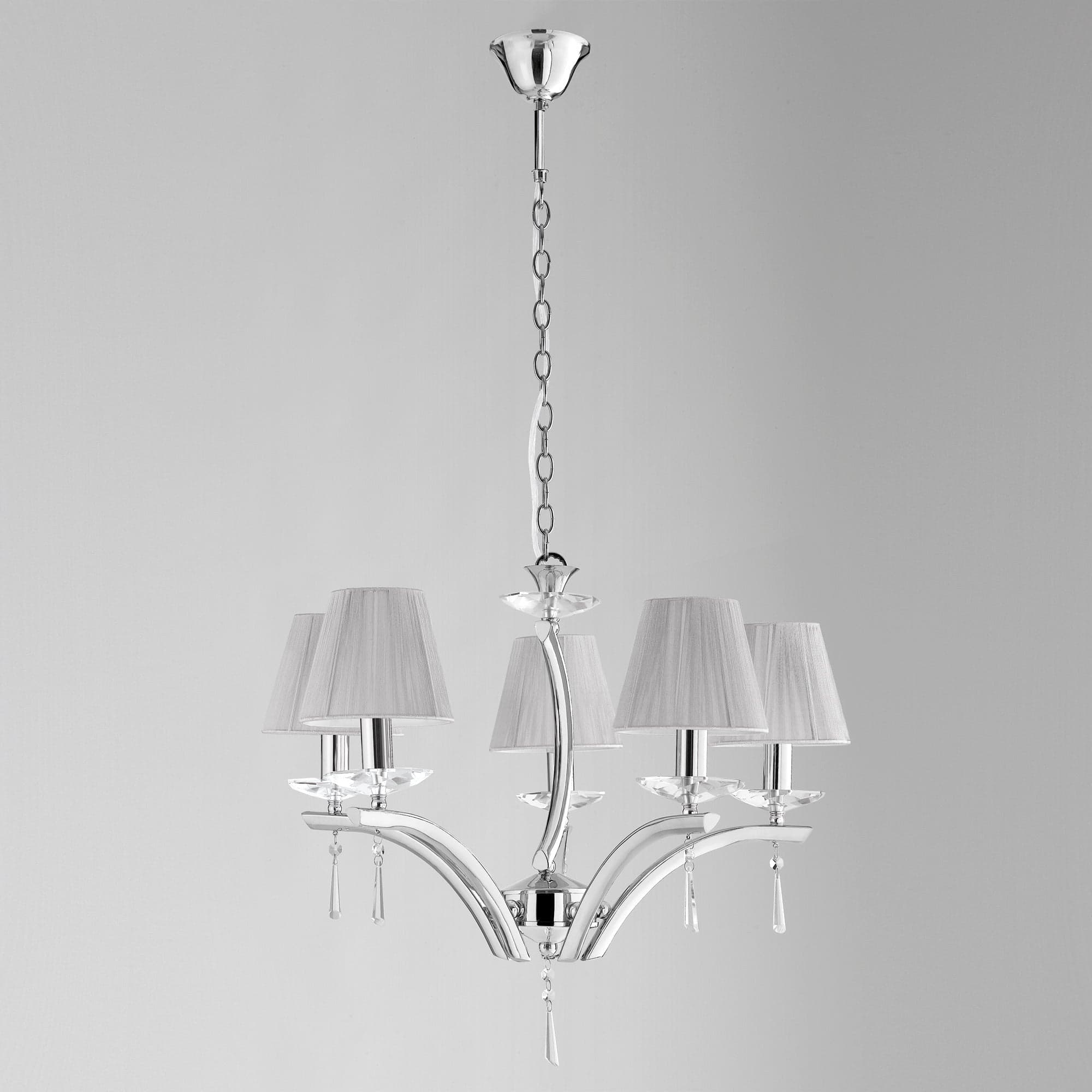 Lampadario a sospensione 5xE14 105X60X50 CM in Lampade a sospensione Led Mall Home - Napoli, commercioVirtuoso.it