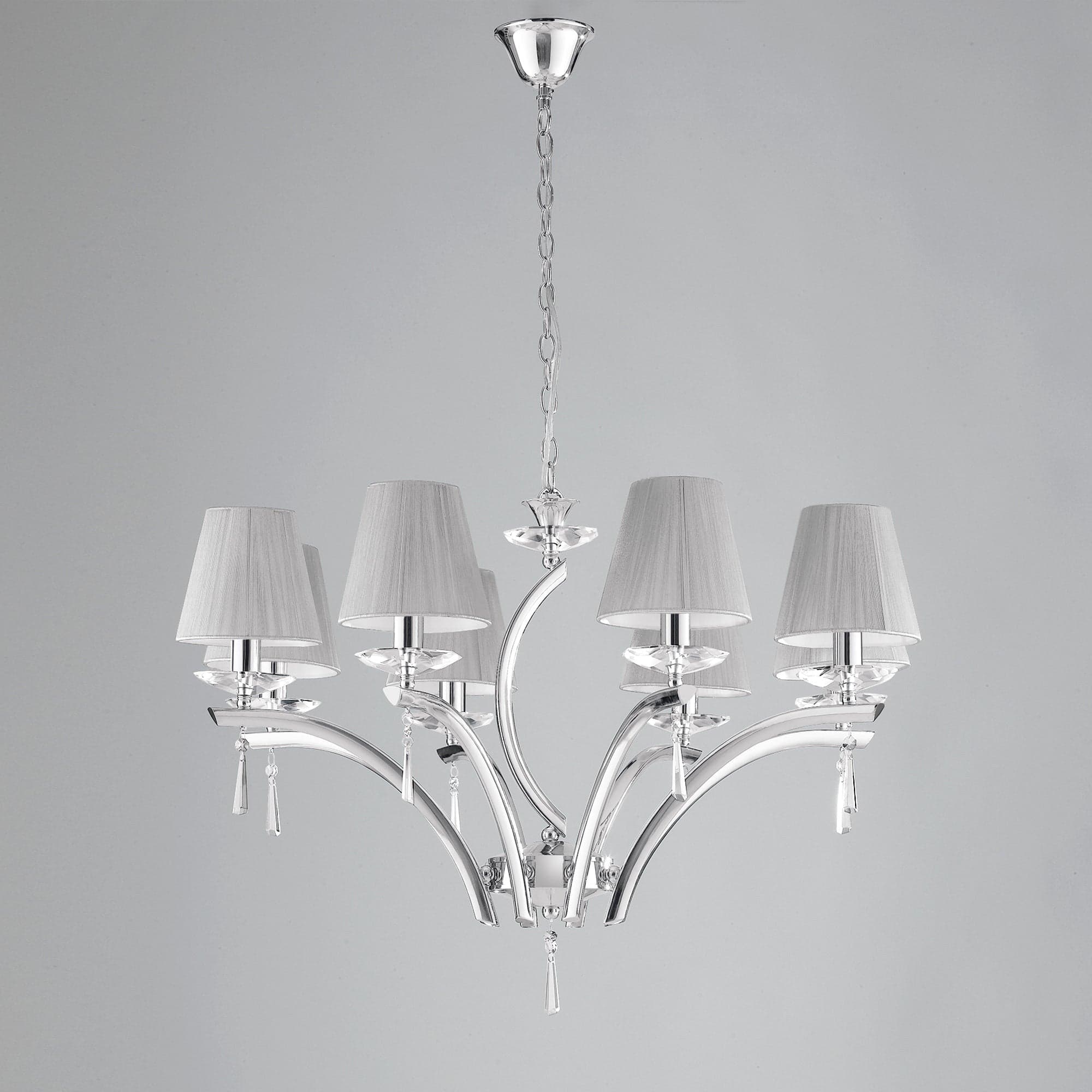 Lampadario a sospensione 8xE14 105X75X50CM in Lampade a sospensione Led Mall Home - Napoli, commercioVirtuoso.it
