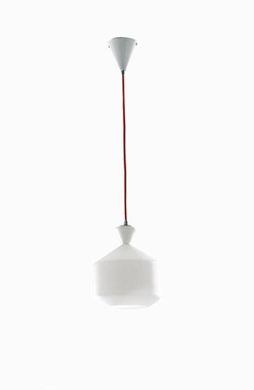 Lampadario a sospensione Rosso 120X20X26 cm.