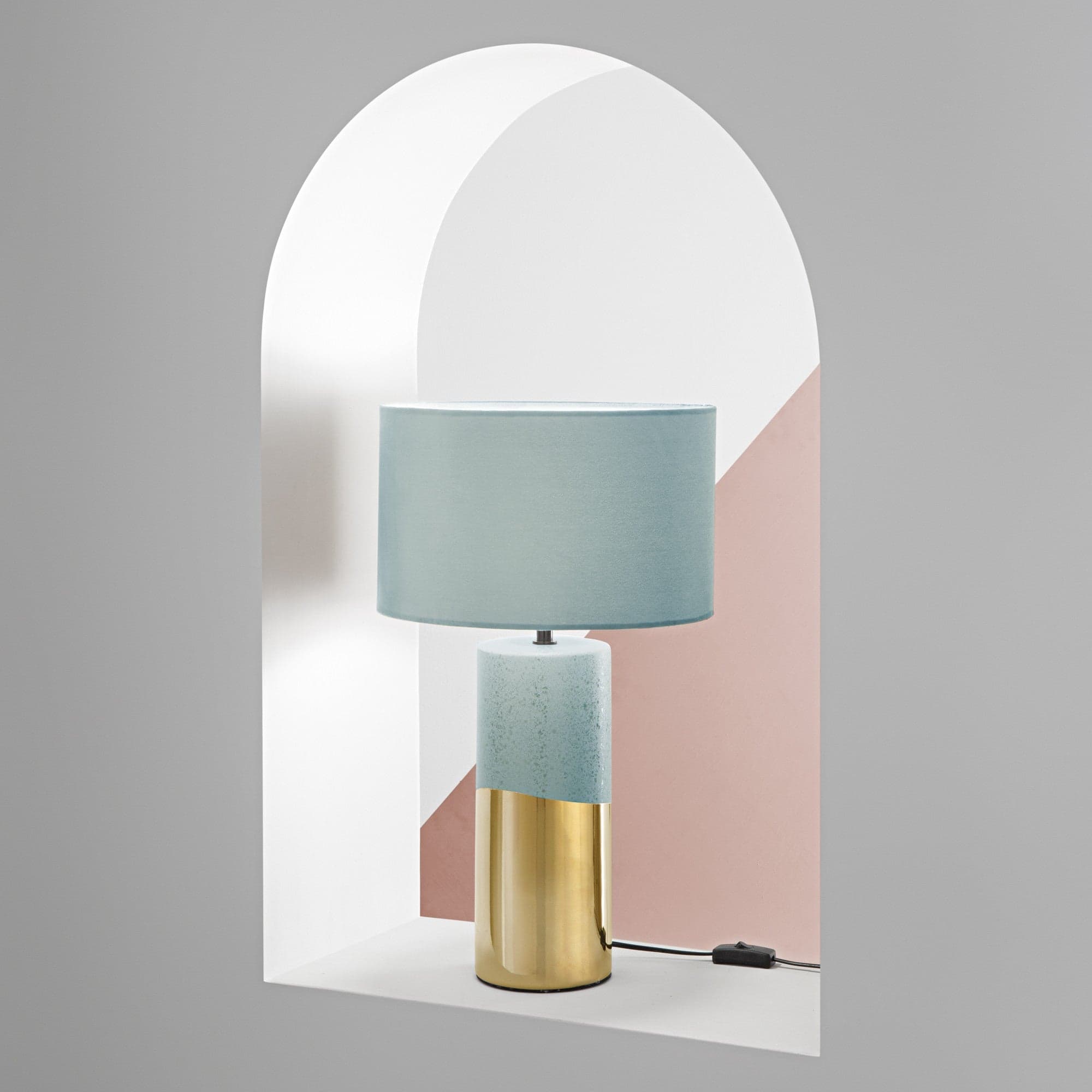La lampada da tavolo design contemporaneo Verde 33X55cm in Lampade da tavolo e abat-jour Led Mall Home - Napoli, commercioVirtuoso.it