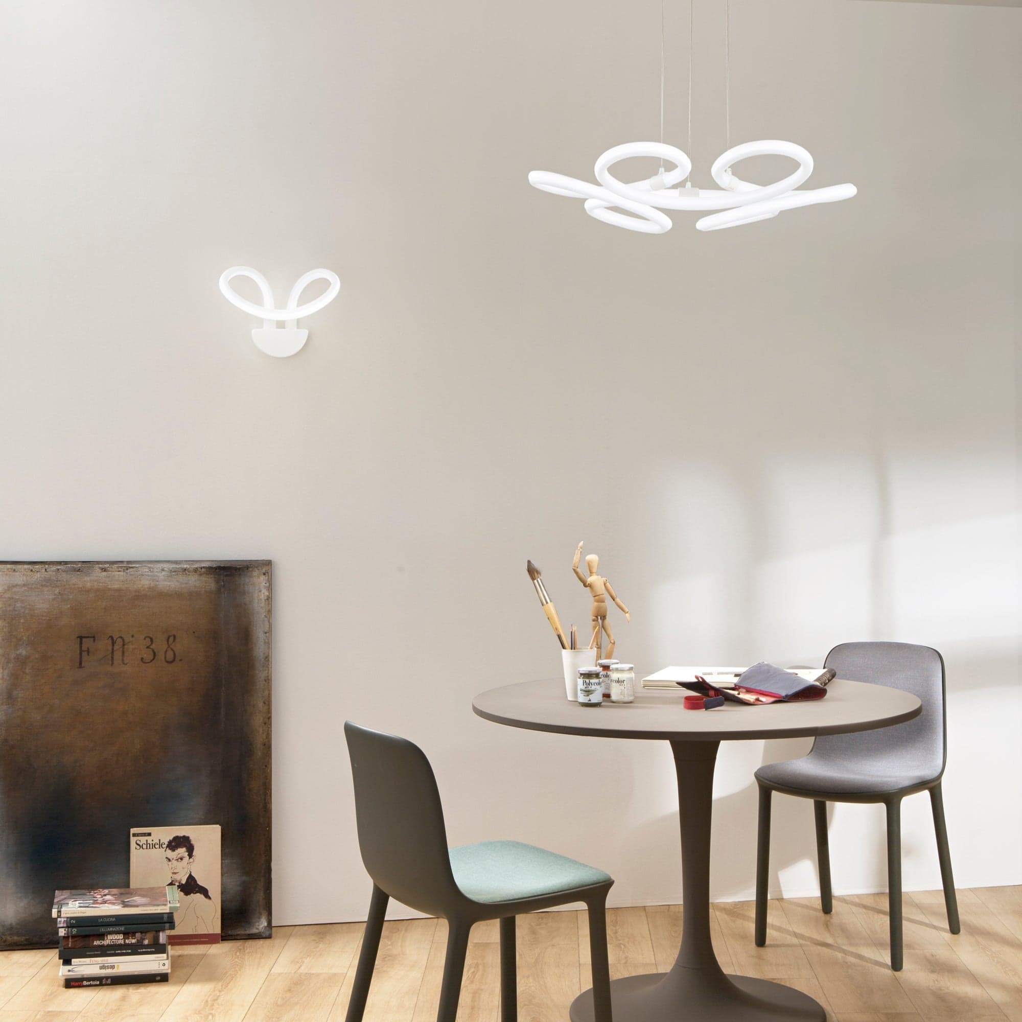 Applique Led Struttura in metallo con diffusore in acrilico 26X34X22CM in Lampade da parete Led Mall Home - Napoli, commercioVirtuoso.it