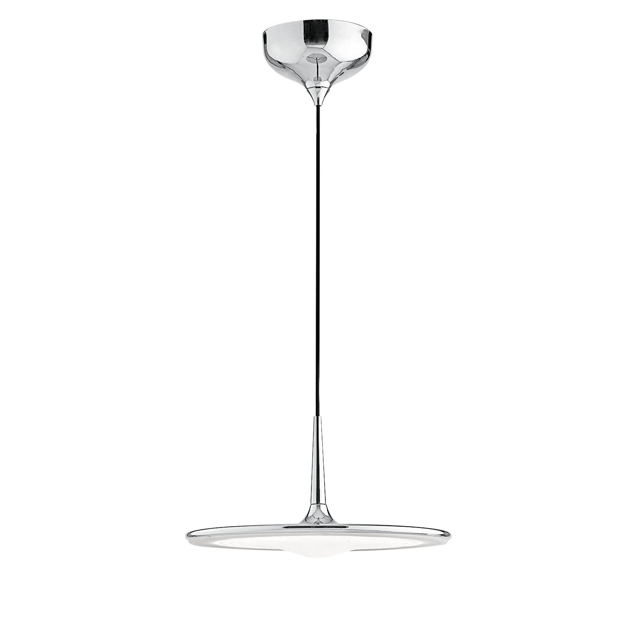 Lampadario a sospensione Led in metallo Cromato 42,2X150X17,9CM