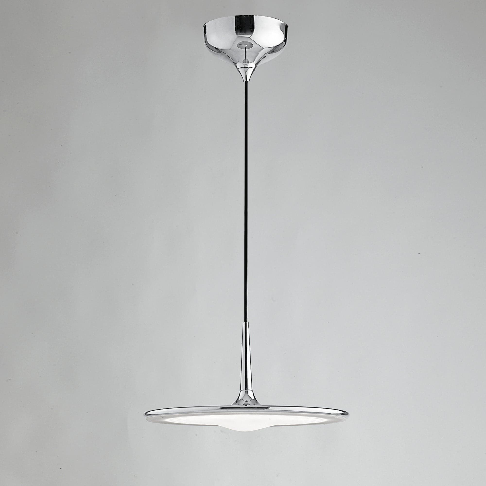 Lampadario a sospensione Led in metallo Cromato 42,2X150X17,9CM in Lampade a sospensione Led Mall Home - Napoli, commercioVirtuoso.it