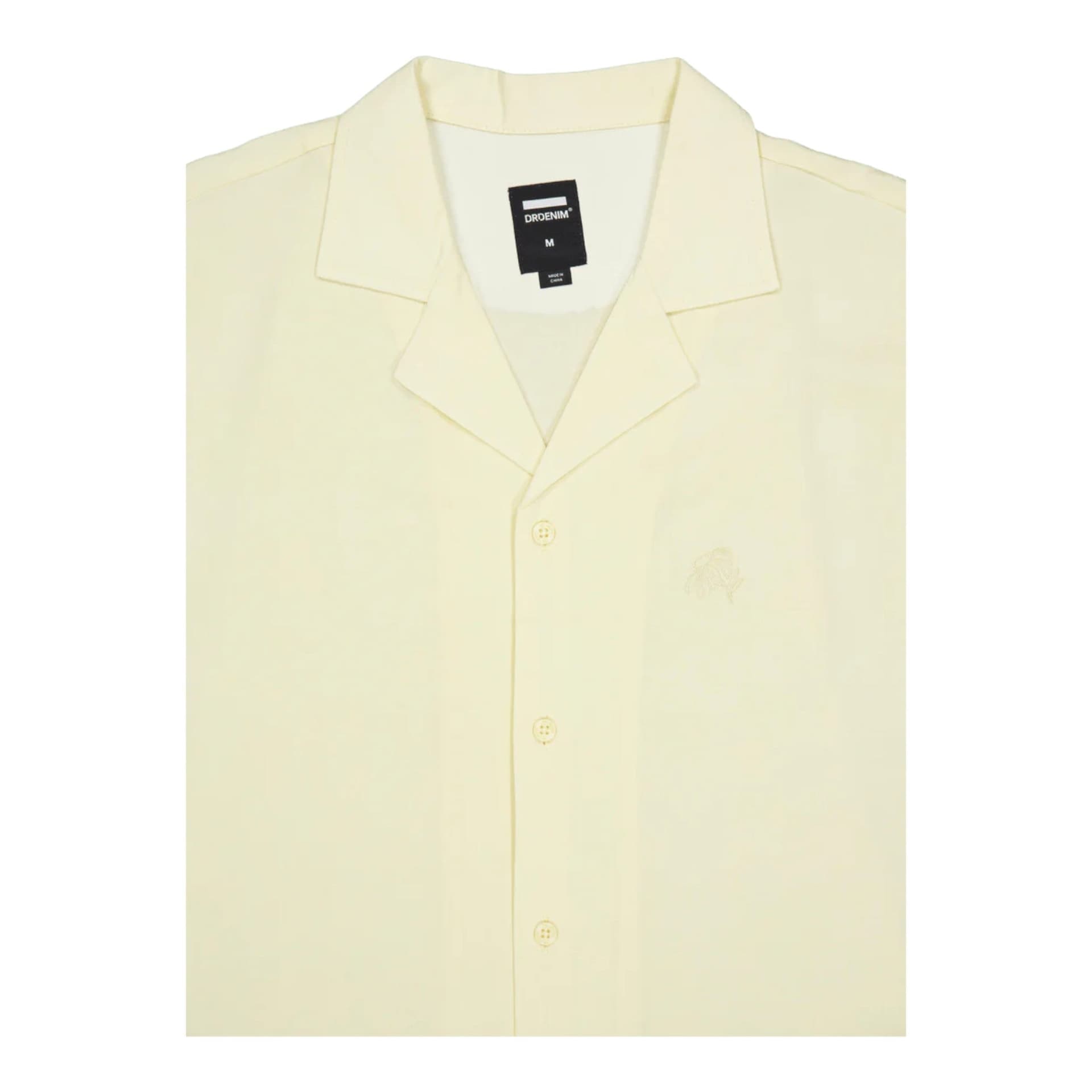 DRDENIM camicia dr denim madi shirt - light yellow embroidery da donna in Bluse e camicie Drestige - Casamassima, commercioVirtuoso.it