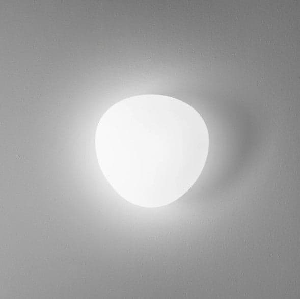 Applique da bagno bianca in metallo e vetro IP44 11,5X14,6X10,5 cm in Luci da specchio Led Mall Home - Napoli, commercioVirtuoso.it