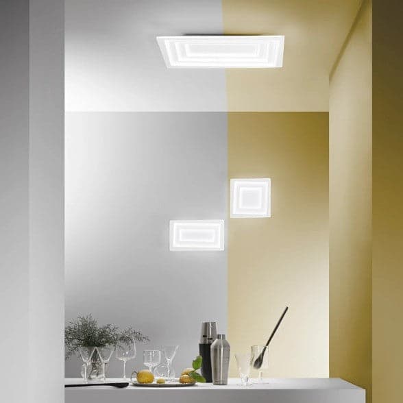 Applique Led Bianco con interruttore cct 35X20X5CM in Luci da specchio Led Mall Home - Napoli, commercioVirtuoso.it