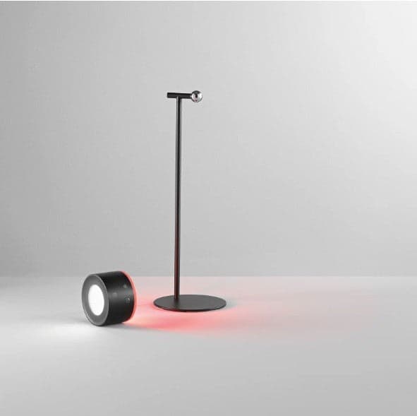 Lampada ricaricabile Led 4W con testa magnetica Nero RGB+cct 37x12cm in Lampade di ispezione Led Mall Home - Napoli, commercioVirtuoso.it