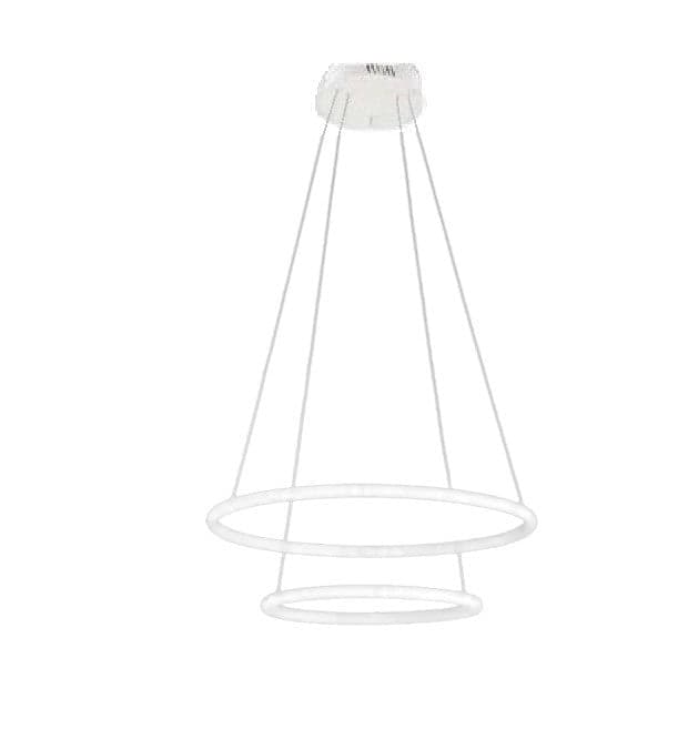 Lampadario a sospensione struttura in metallo, diffusore in silicone 120X80X150 cm