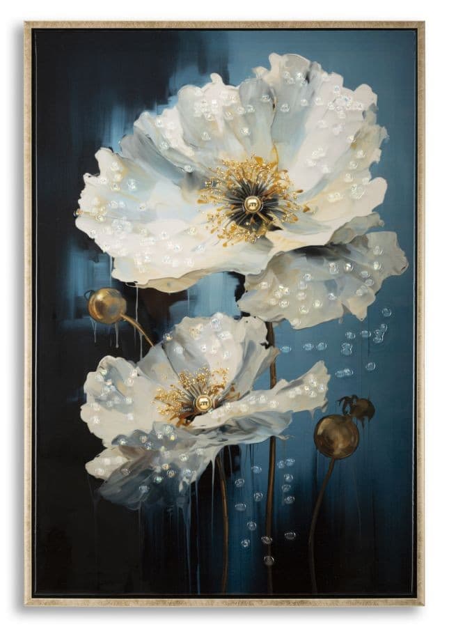 DIPINTO SU TELA LACCATO BLUEY C/CORNICE CM 42X3,5X62 in Poster e stampe Led Mall Home - Napoli, commercioVirtuoso.it