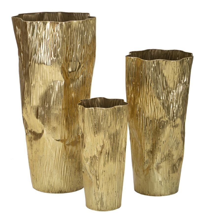 P/VASI GLOLLY TRIS CM Ø 41X39X83- 32X31X67-23X25X49 in Vasi tradizionali Led Mall Home - Napoli, commercioVirtuoso.it