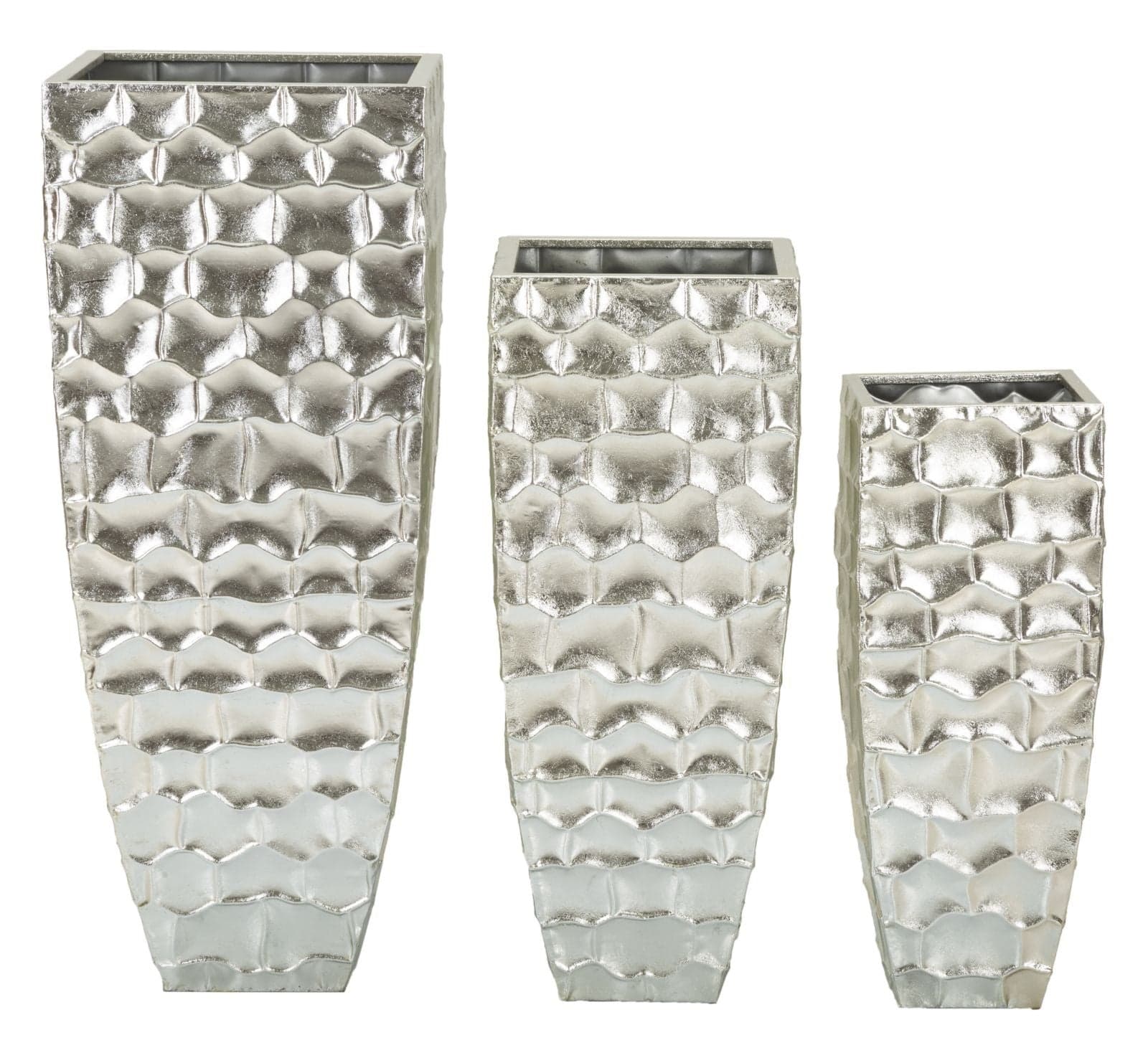 P/VASI TRIS ARGY CM Ø 38,1X90,8-30,5X75,6-24,8X62,2 in Vasi tradizionali Led Mall Home - Napoli, commercioVirtuoso.it