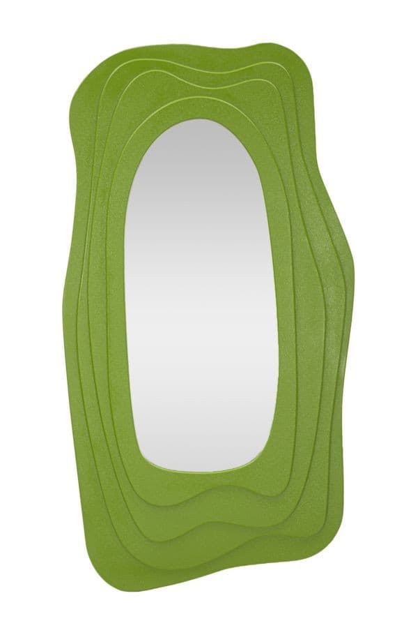 SPECCHIO DA MURO DAFNE VERDE CM 90X4X165 in Specchi da parete Led Mall Home - Napoli, commercioVirtuoso.it