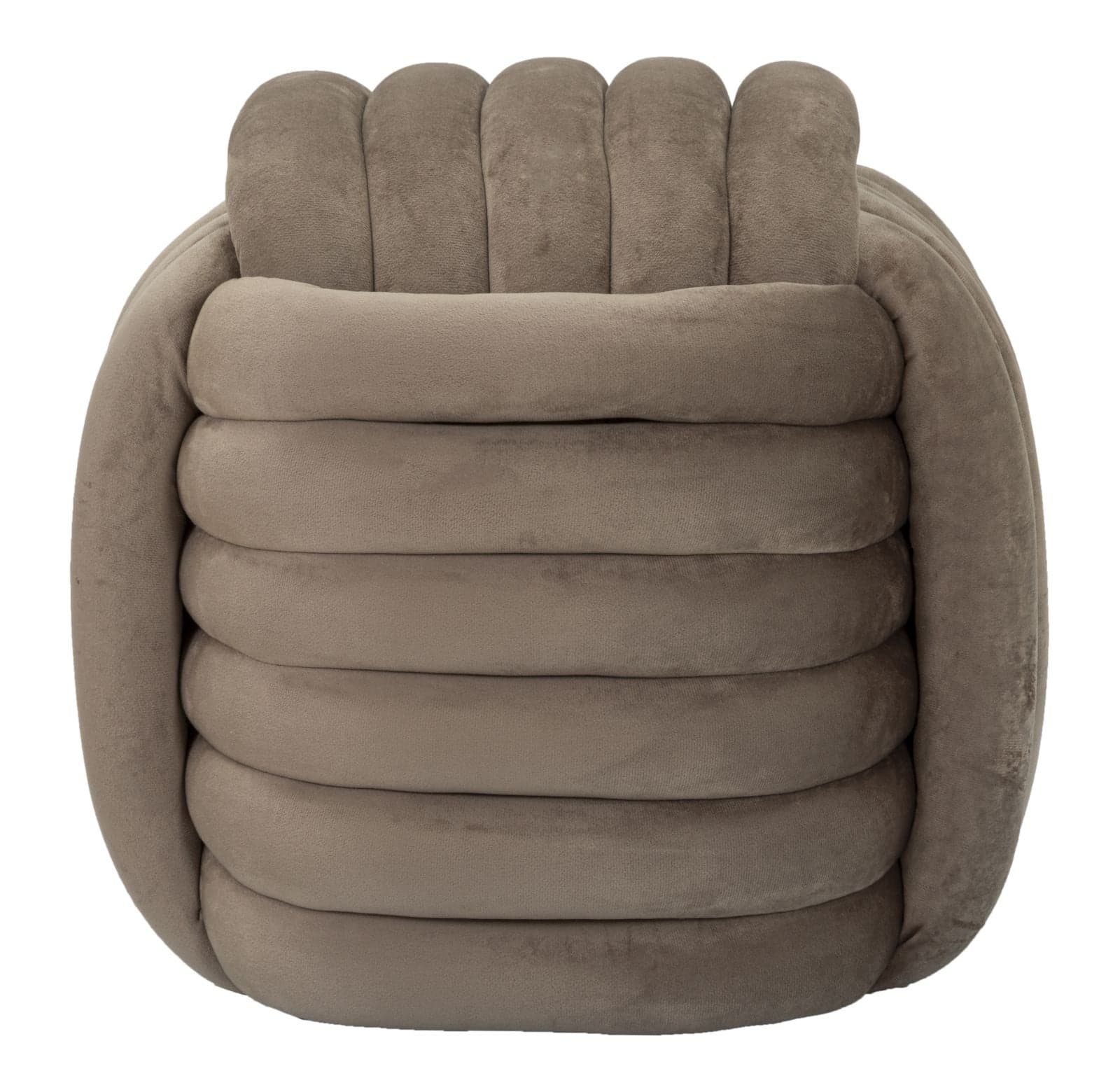 PUFF SOFTY GRIGIO CM 45X45X45 in Poltrone sacco Led Mall Home - Napoli, commercioVirtuoso.it