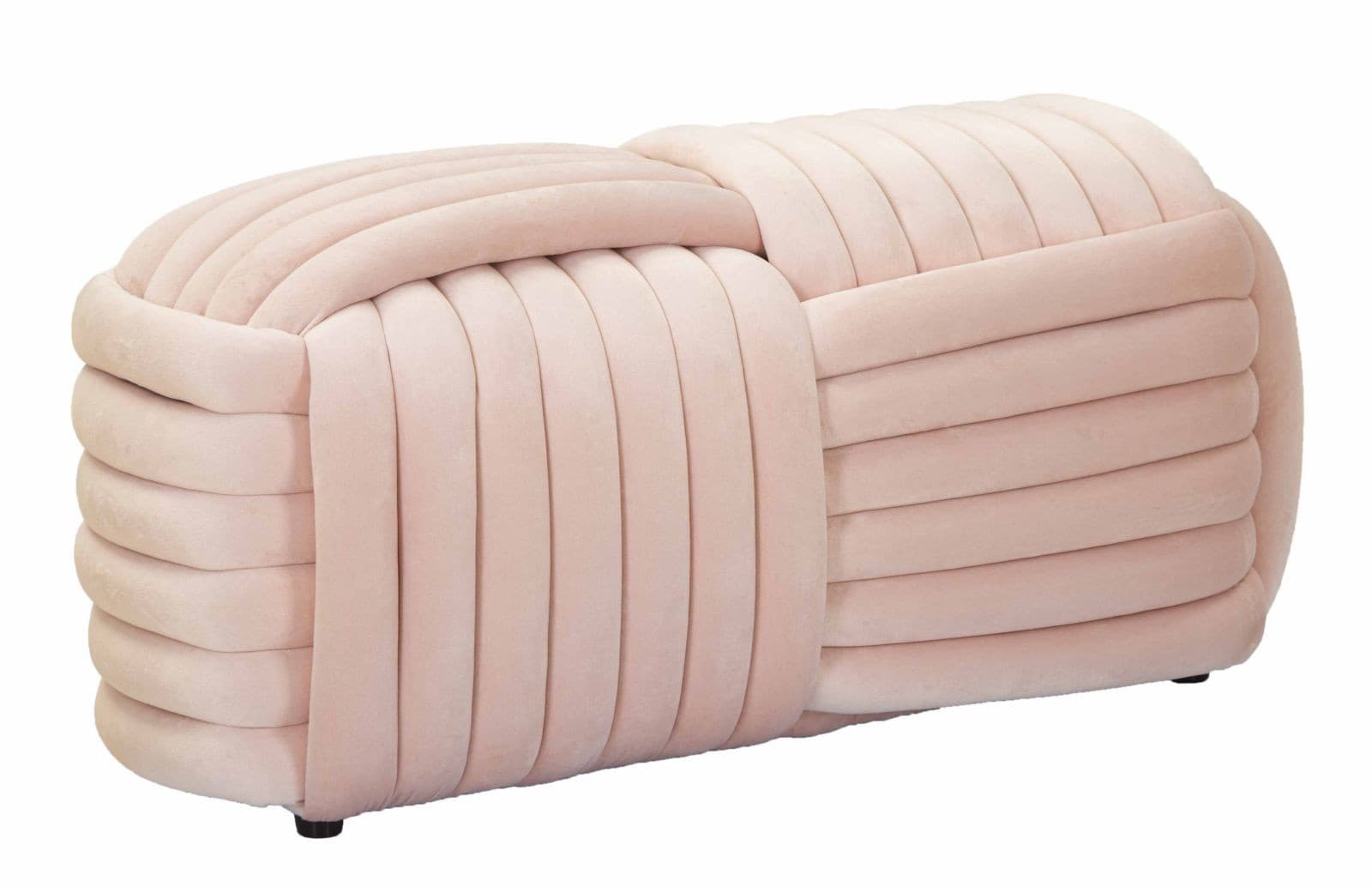 PANCA SOFTY ROSA CM 90X45X45 in Panche contenitore Led Mall Home - Napoli, commercioVirtuoso.it