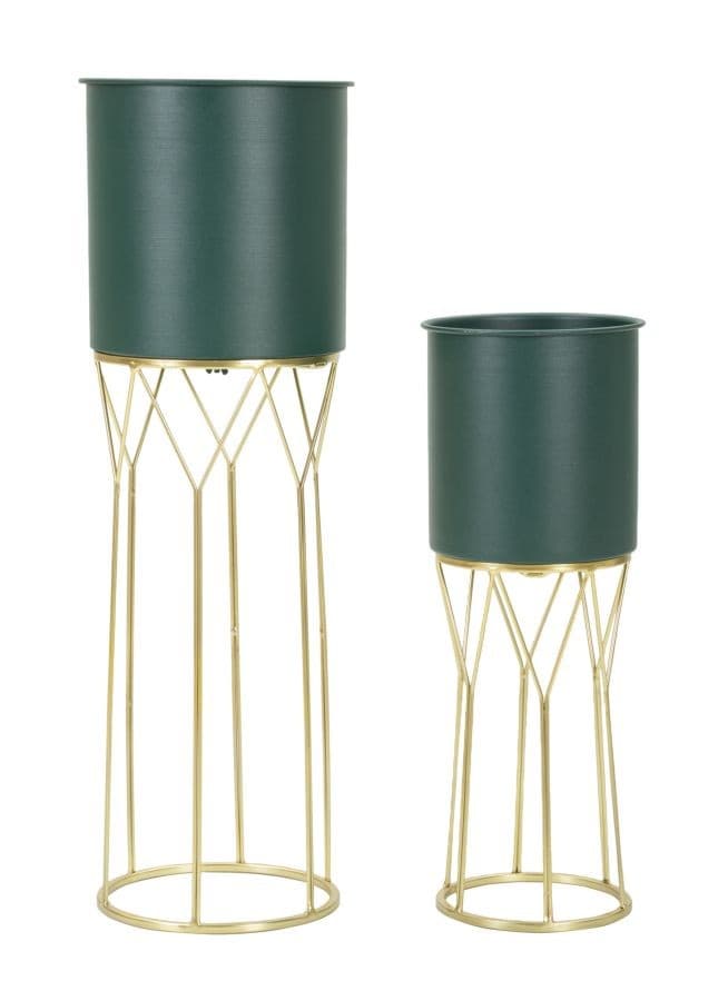 P/VASI GRENT STAND SET 2 PZ CM Ø 23X70-19X50 in Vasi Led Mall Home - Napoli, commercioVirtuoso.it