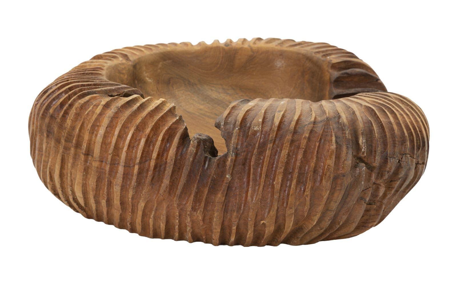 S/TASCHE GARIT IN TEAK RIC. CM 37X40X16 (PEZZI UNICI - NON RIP. IN SERIE)