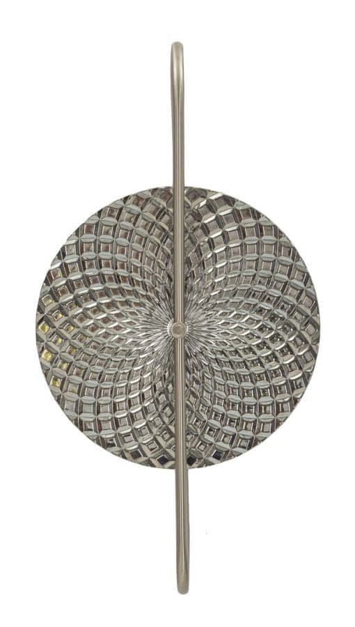 LAMPADA DA MURO SILVERY CM 28X15X54 in Lampade da parete Led Mall Home - Napoli, commercioVirtuoso.it
