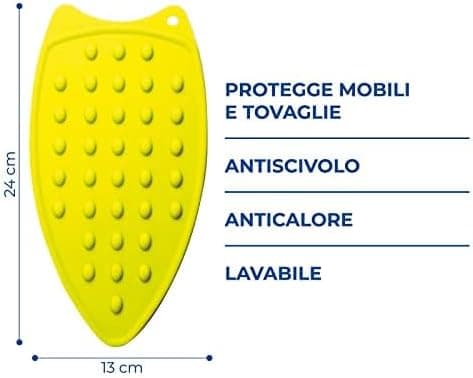 Kit 4pz Ferro da Stiro Poggiaferro Silicone 2 Stick Profumati e Soletta Protezione in Suole per ferri da stiro Danyx - Casoria, commercioVirtuoso.it