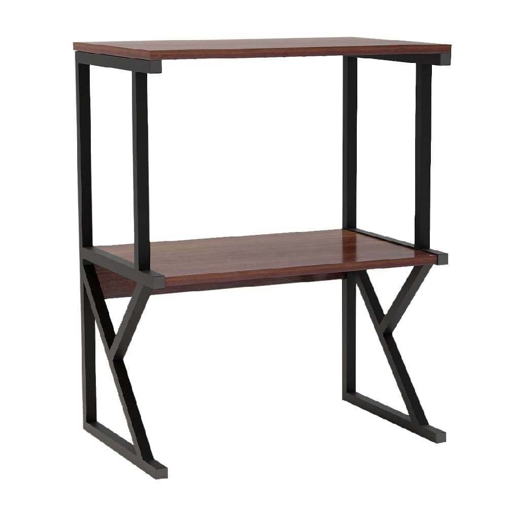 Scaffale Organizer Casa Lavoro Ufficio 3Livelli 54x37x69cm Salvaspazio Noce Nero in Librerie Danyx - Casoria, commercioVirtuoso.it