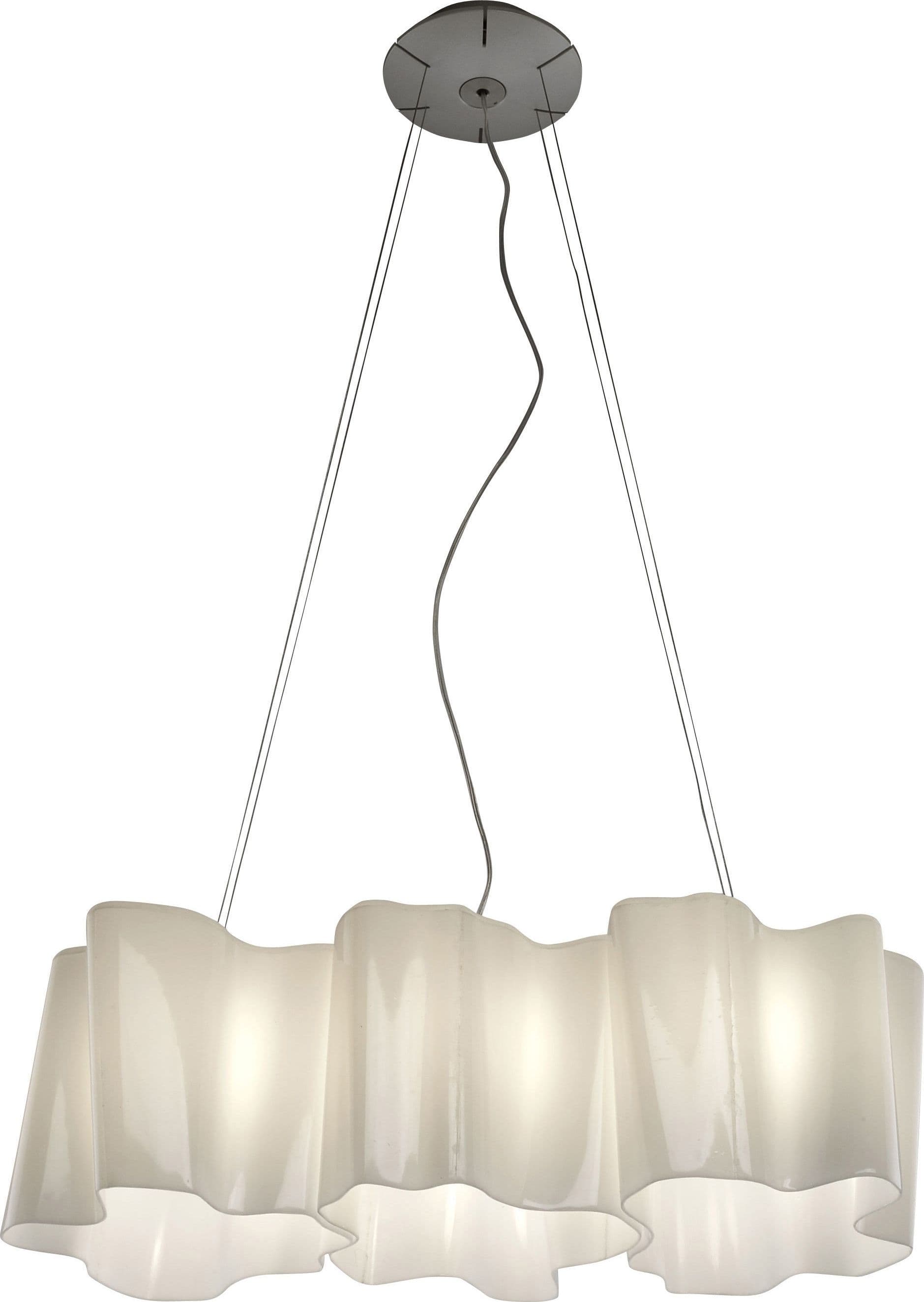 Lampada a sospensione Artemide Logico 3 in Linea Inc Seta - 2