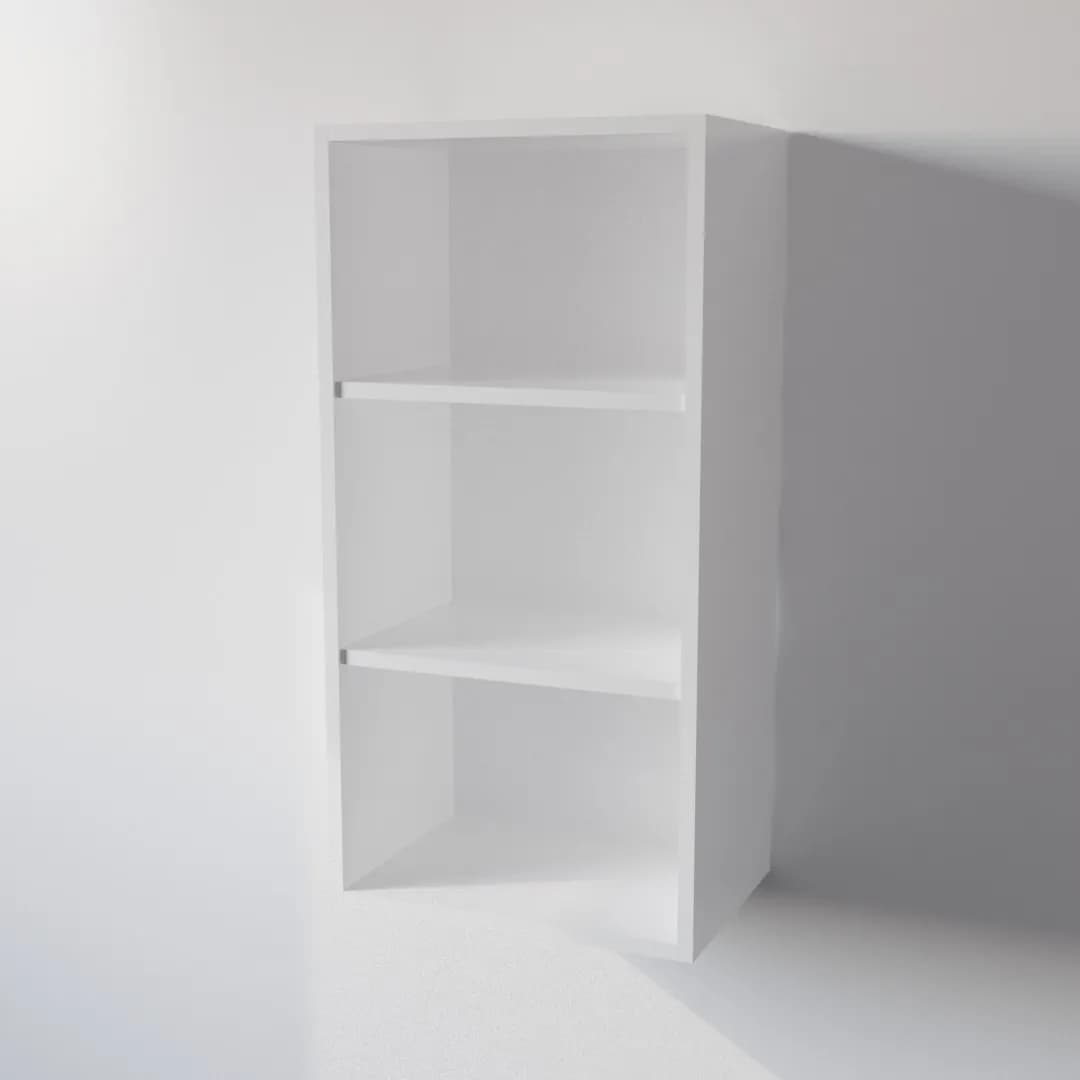Pensile Cucina in Legno Nobilitato Bianco con 1 Anta Altezza 90 cm in prodotto Calandrelli - Napoli, commercioVirtuoso.it