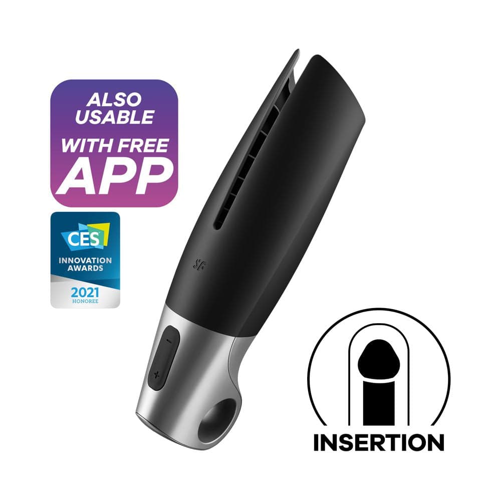 SATISFYER POWER MASTURBATOR CONNECT APP MASTURBATORE MASCHILE INTERATTIVO CON APPLICAZIONE in Masturbatori a coppa manuali Kondorama - Martinsicuro, commercioVirtuoso.it