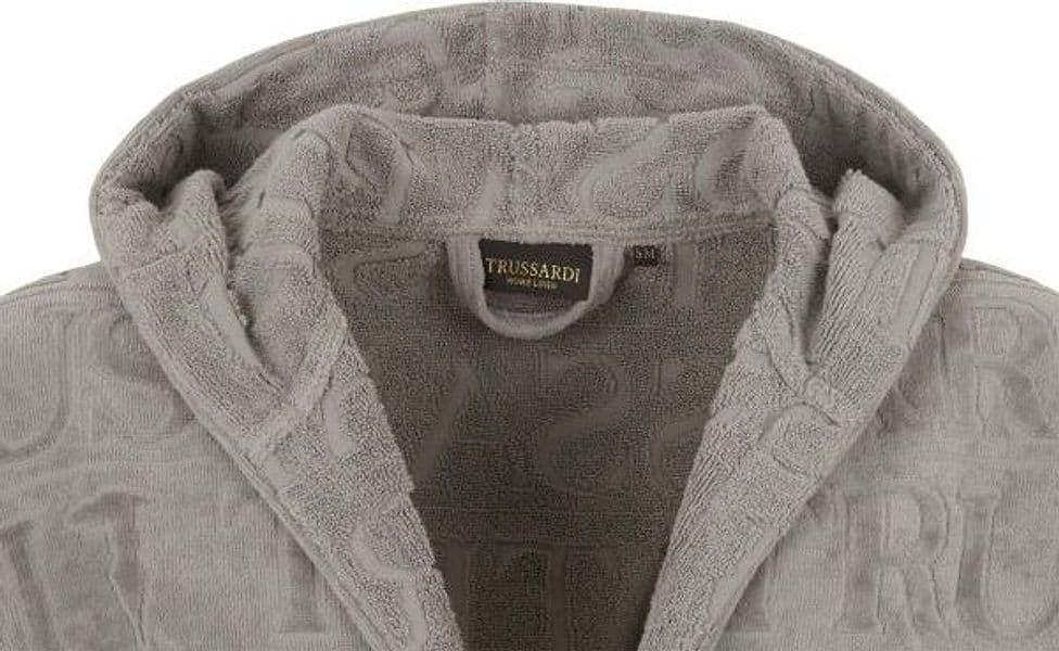 Accappatoio Overlogo ! Trussardi Unisex con Cappuccio in Pura Spugna di cotone -Eleganza e stile in Accappatoi Anastasi - Marsala, commercioVirtuoso.it