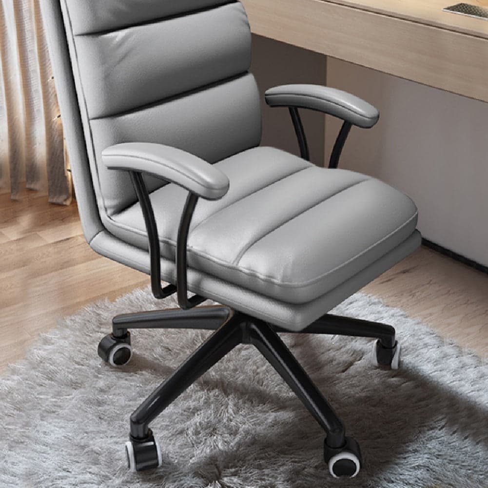 Poltrona da Ufficio Presidenziale Sedia da Scrivania Elegante Grigio Chiaro in Sedie da scrivania Danyx - Casoria, commercioVirtuoso.it
