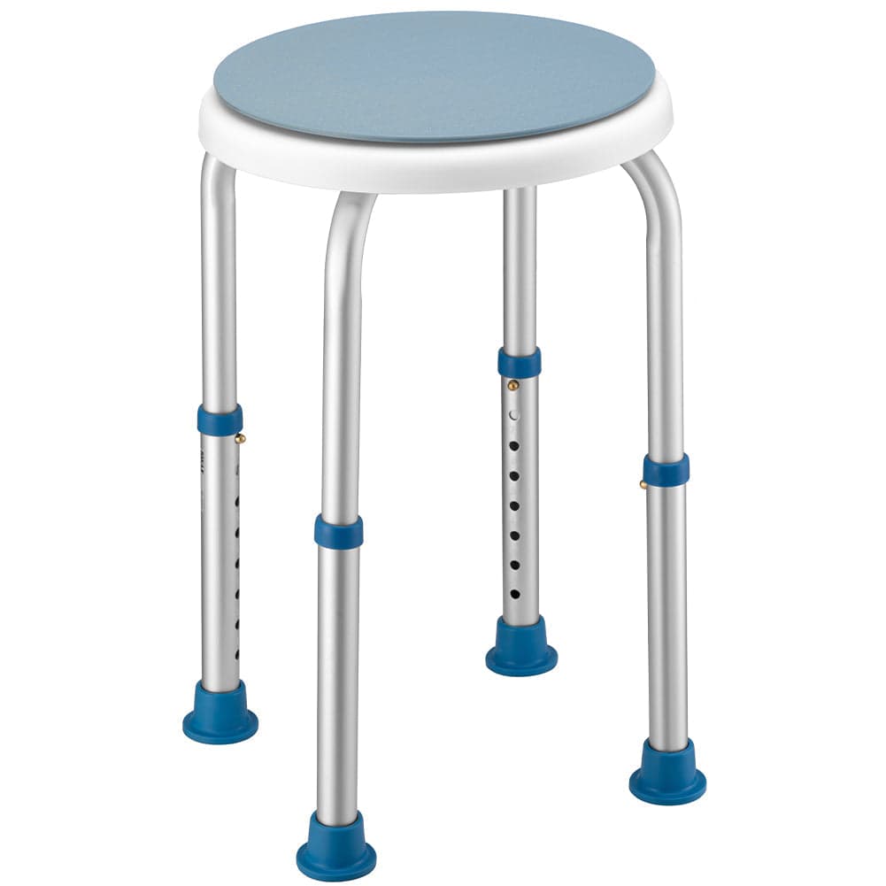 Sgabello Doccia Anziani Bambini Seduta Girevole Altezza Regolabile Antiscivolo in Sgabelli per doccia e bagno Danyx - Casoria, commercioVirtuoso.it