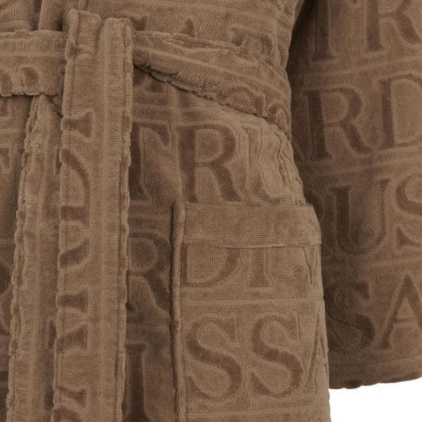 Accappatoio Overlogo ! Trussardi Unisex con Cappuccio in Pura Spugna di cotone -Eleganza e stile in Accappatoi Anastasi - Marsala, commercioVirtuoso.it