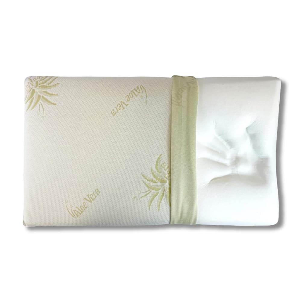 Coppia Cuscino Sfoderabile Aloe Vera e Memory 70x40 H 15cm con Sacca da Viaggio in Cuscini da lettura Danyx - Casoria, commercioVirtuoso.it