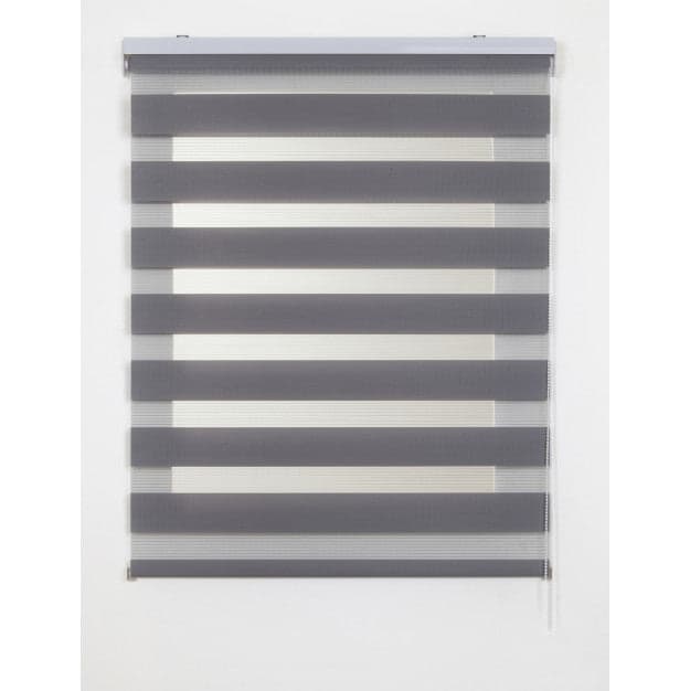 STOR PLANET - TENDA DUOLUX NOTTE E GIORNO ARGENTO 120x250 CM